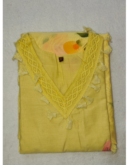 MalChanderi Cotton (Yellow)